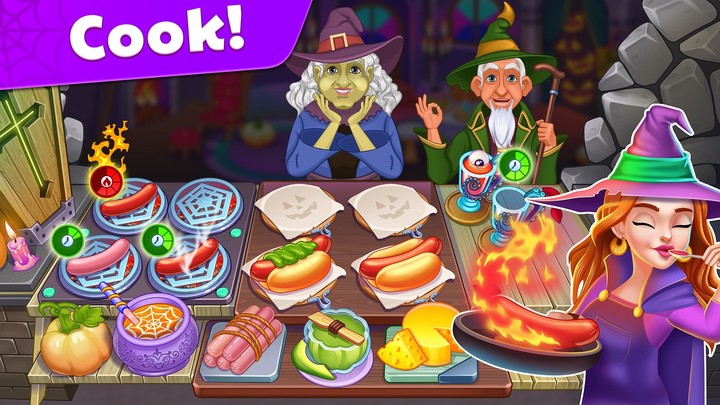 Halloween Fever Cooking Games screenshot image 2_Popularmodapk.com