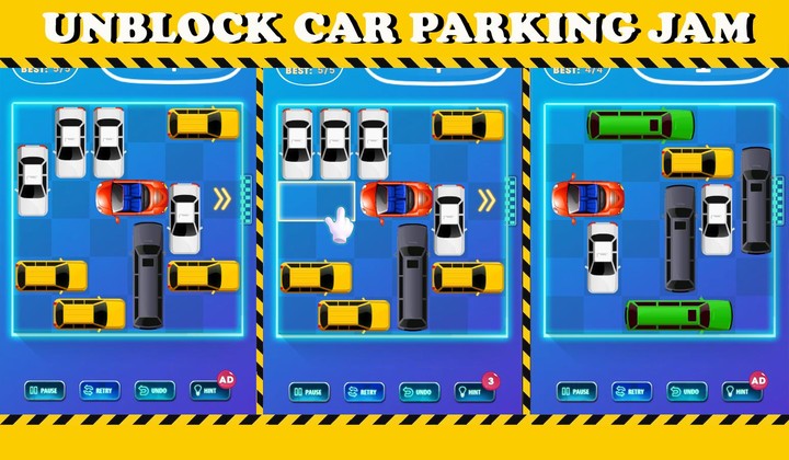 UnBlock Car Parking Jam screenshot image 1_Popularmodapk.com