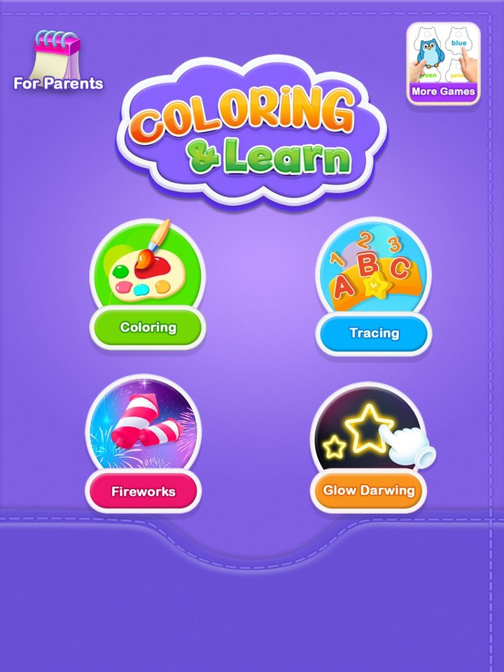 Glitter Number and letters coloring Book for kids screenshot image 16_Popularmodapk.com