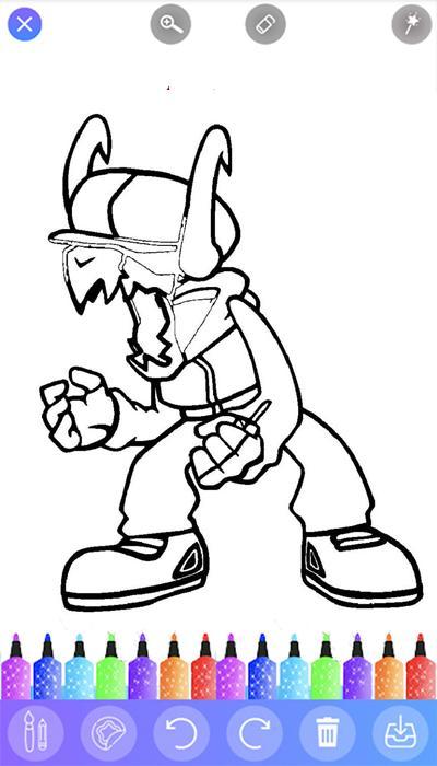 Coloring Friday Night Fun Book screenshot image 3_Popularmodapk.com