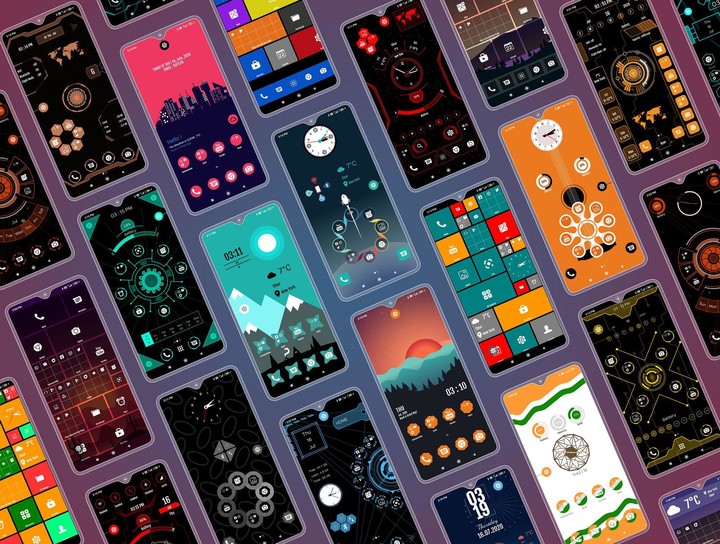 Compact Hitech Launcher 2022 screenshot image 1_Popularmodapk.com