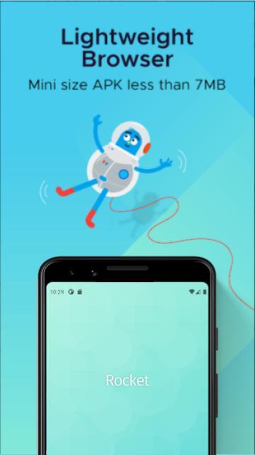 Rocket — Fast and Lightweight Web Browser screenshot image 5_Popularmodapk.com