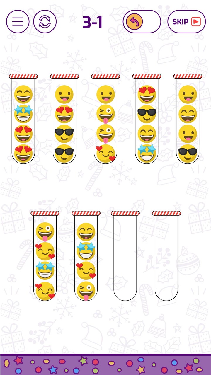 Bubble Sort Color Puzzle Game screenshot image 2_Popularmodapk.com