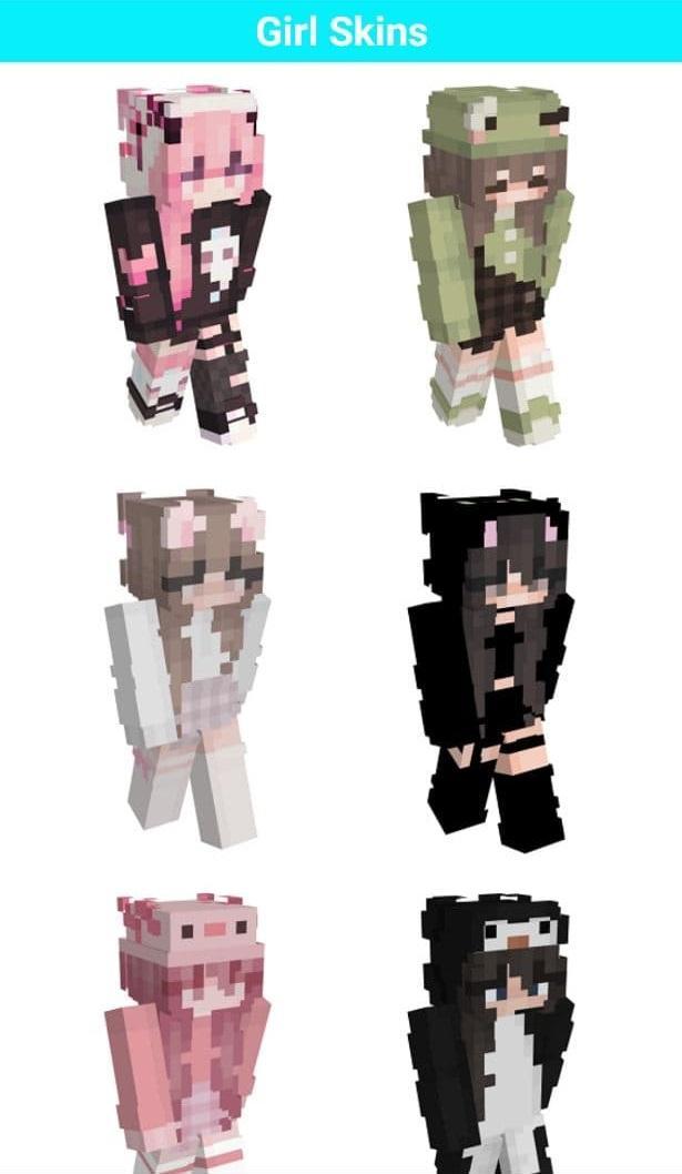 Girl Skins For Minecraft screenshot image 1_Popularmodapk.com