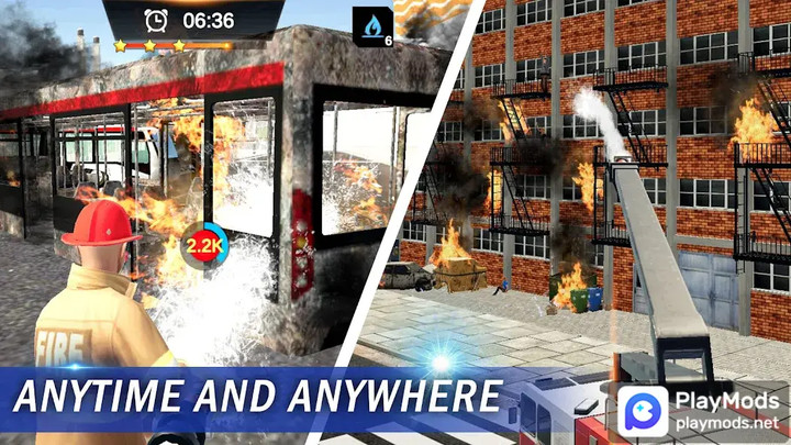 I'm Fireman: Rescue Simulator<span>(No ads)</span> screenshot image 4_Popularmodapk.com