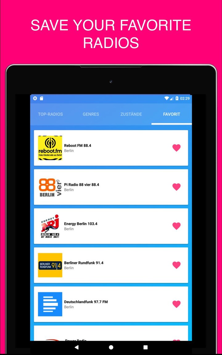 Radio Berlin - Internet Radio App screenshot image 8_Popularmodapk.com