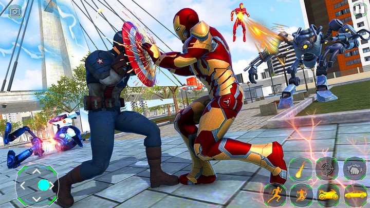 Iron Super Hero Crime War game screenshot image 8_Popularmodapk.com