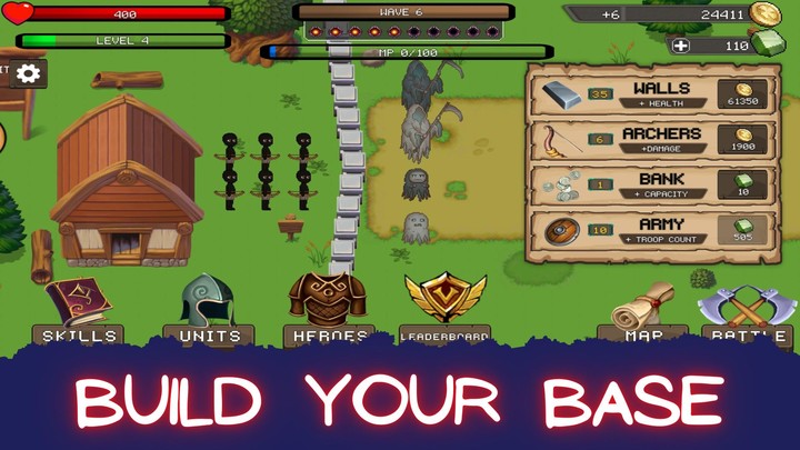 Grow Stick Empire: Stick War screenshot image 1_Popularmodapk.com