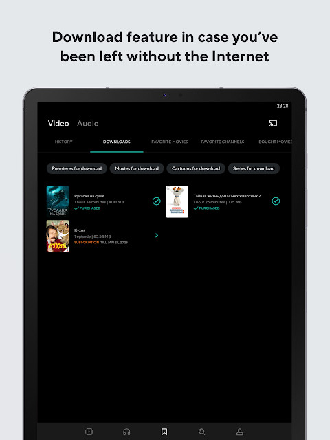 MEGOGO - TV, Movies,Audiobooks screenshot image 15_Popularmodapk.com