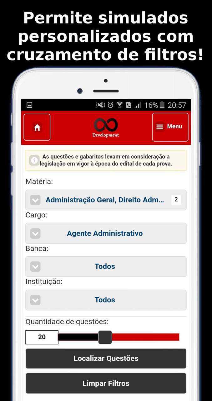 Simulado Concursos Públicos screenshot image 19_Popularmodapk.com