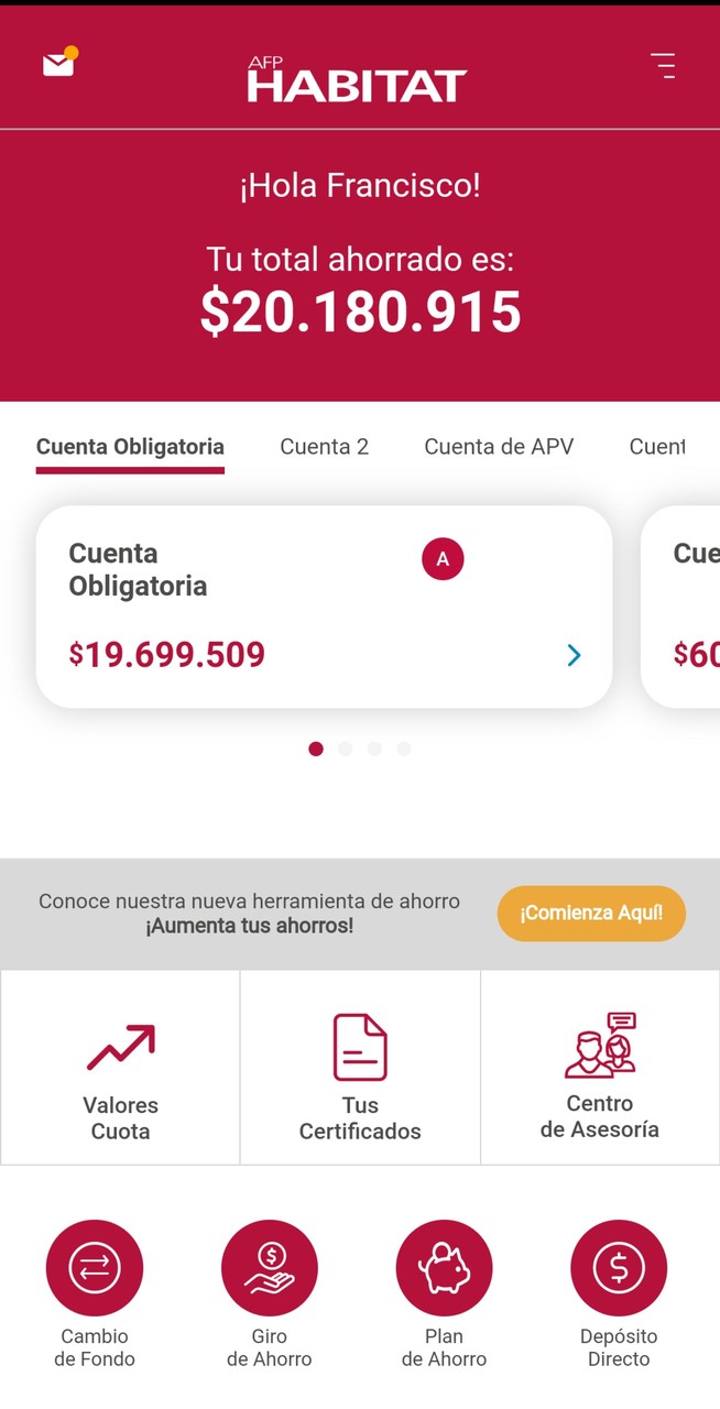 AFP Habitat Chile screenshot image 4_Popularmodapk.com