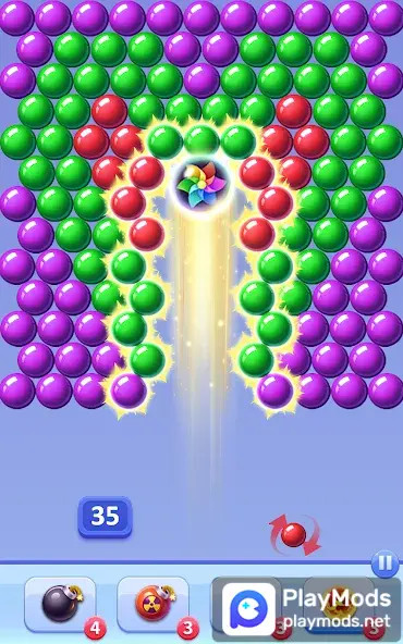 Bubble Shooter<span>(No Ads)</span> screenshot image 1_Popularmodapk.com
