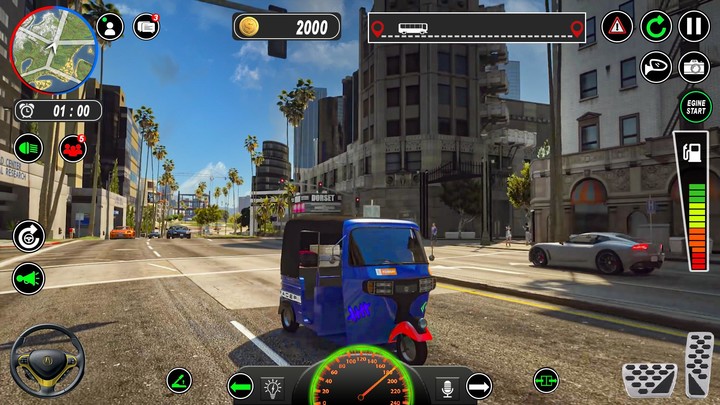 Tuk Tuk Rikshaw Driving Games screenshot image 5_Popularmodapk.com