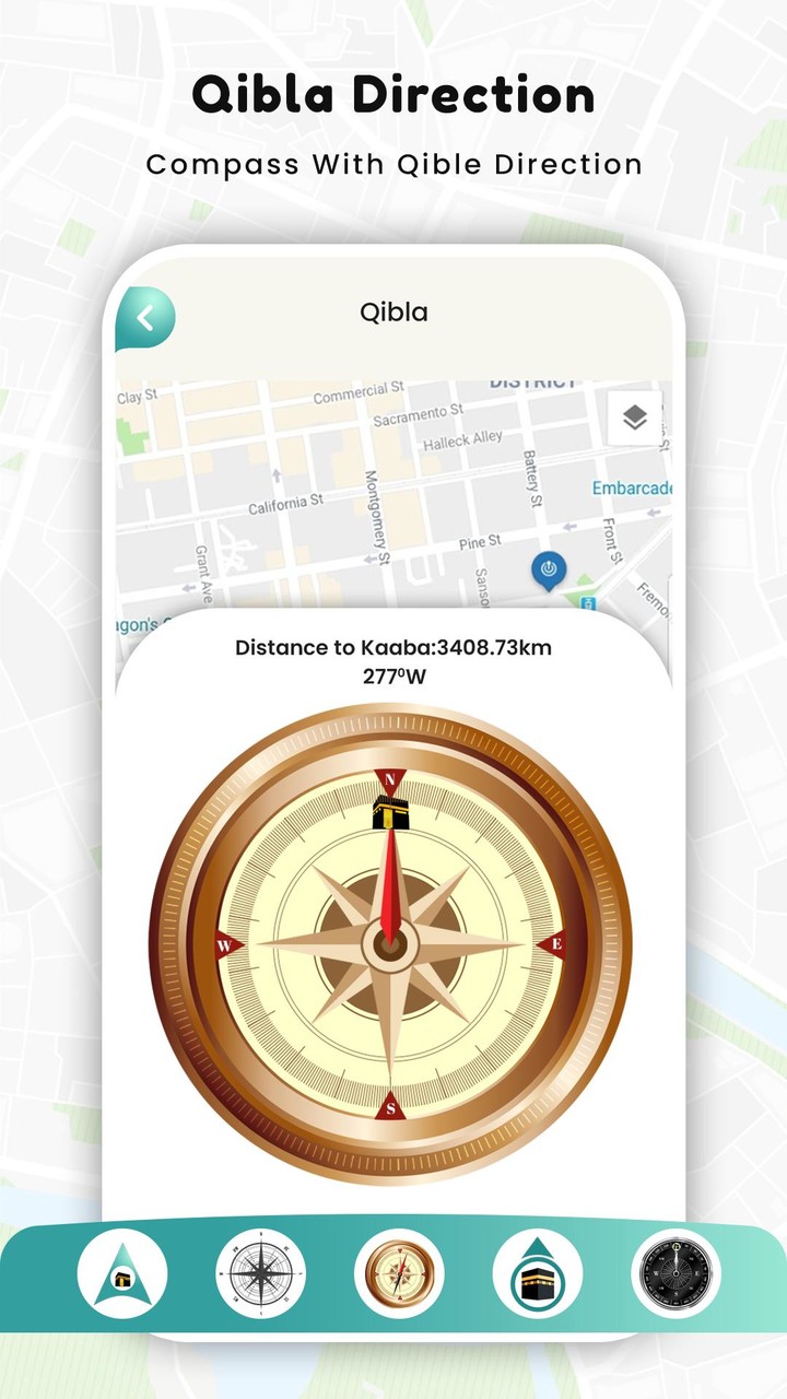 Prayer Time - Qibla Finder screenshot image 2_Popularmodapk.com