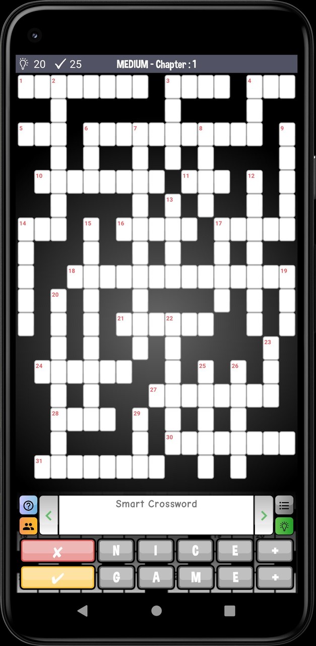 Smart Crossword Game Word screenshot image 5_Popularmodapk.com