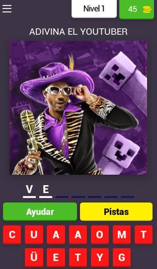 ADIVINA EL YOUTUBER screenshot image 1_Popularmodapk.com