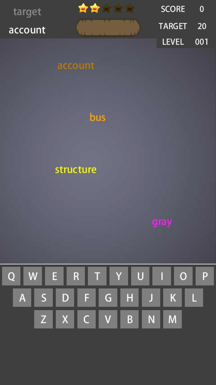 Word Typing Game screenshot image 1_Popularmodapk.com