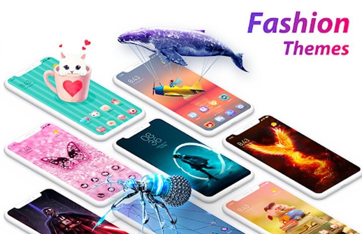 C launcher:DIY themes,hide screenshot image 17_Popularmodapk.com