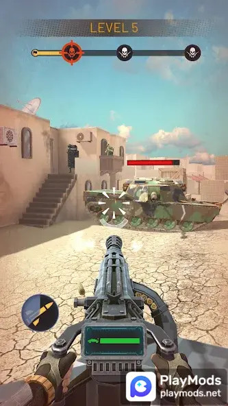 Modern War: Vehicle Shooter<span>(No Ads)</span> screenshot image 1_Popularmodapk.com