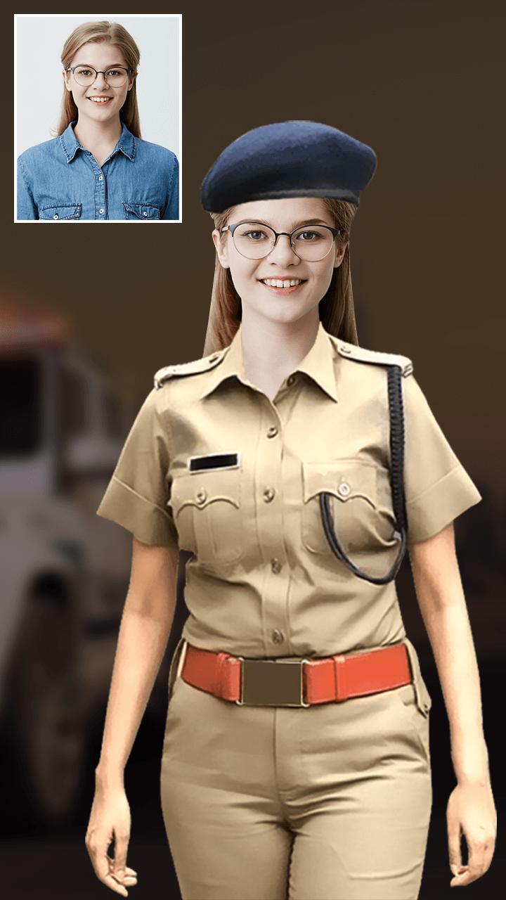 Woman Police Suit Photo Editor screenshot image 6_Popularmodapk.com
