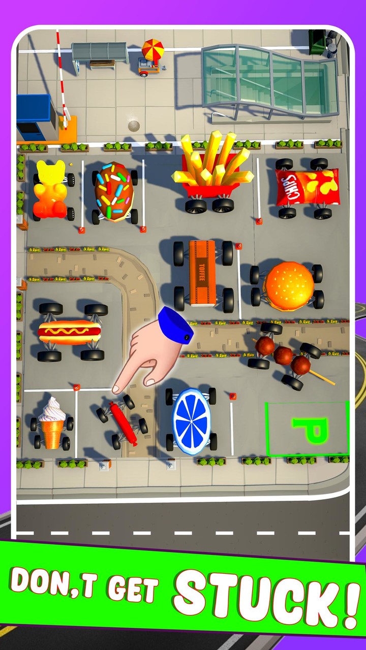 Parking Jam Candy Car Crush 3D screenshot image 2_Popularmodapk.com