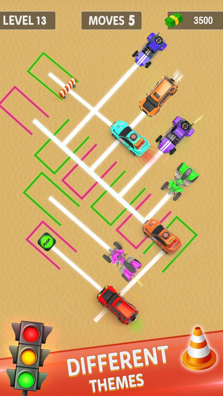Car Parking Order Car Games screenshot image 3_Popularmodapk.com