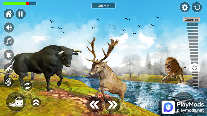 Animal Battle Simulator 3d<span>(Unlimited Resources)</span> screenshot image 2_Popularmodapk.com