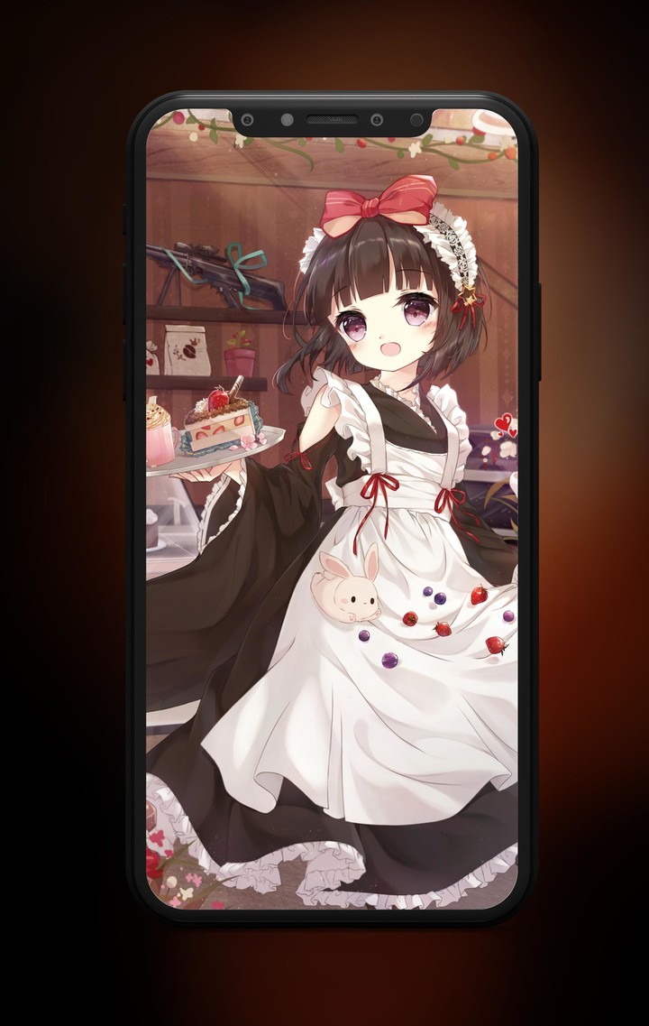 Anime Wallpaper Girl Maid JZ screenshot image 2_Popularmodapk.com