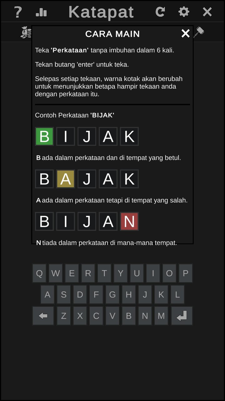 Katapat - Teka Kata Malaysia screenshot image 3_Popularmodapk.com