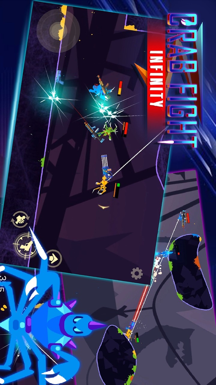 Crab Fight Infinity<span>(Gems/Ammo)</span> screenshot image 3_Popularmodapk.com