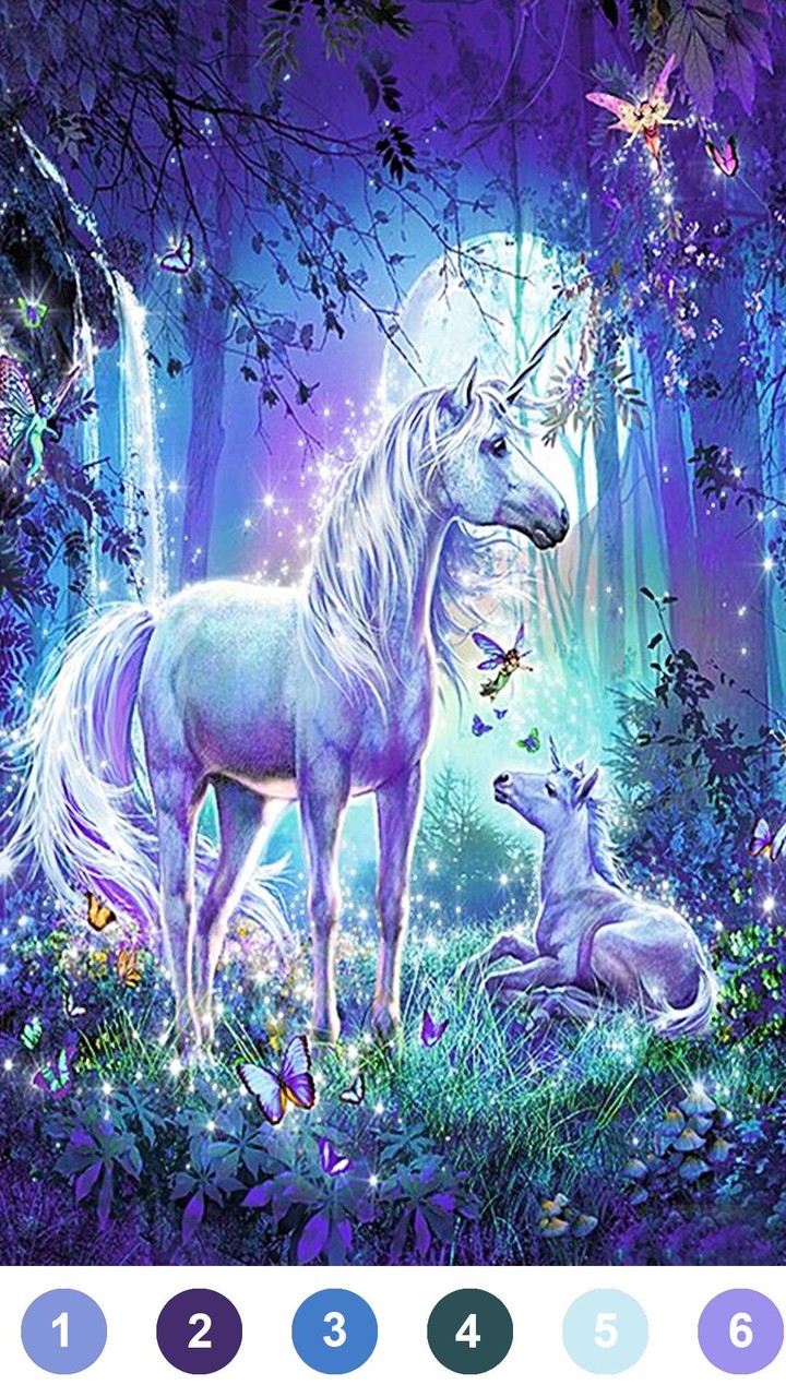 Painting by Number - Coloring screenshot image 3_Popularmodapk.com