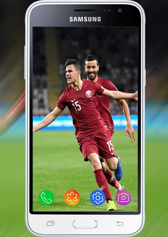 Qatar Football Team -Wallpaper screenshot image 7_Popularmodapk.com