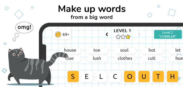 Words in Word<span>(Free purchase)</span> screenshot image 1_Popularmodapk.com