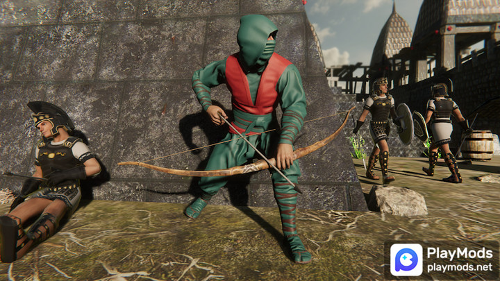 Ninja assassin's Fighter: Samurai Creed Hero 2021(Large gold coins) screenshot image 2_Popularmodapk.com