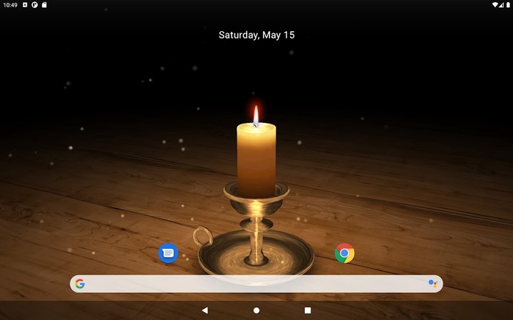 Melting Candle Wallpaper Lite screenshot image 2_Popularmodapk.com