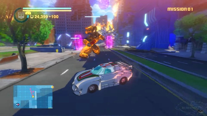 Destructive Robot Car Z screenshot image 4_Popularmodapk.com