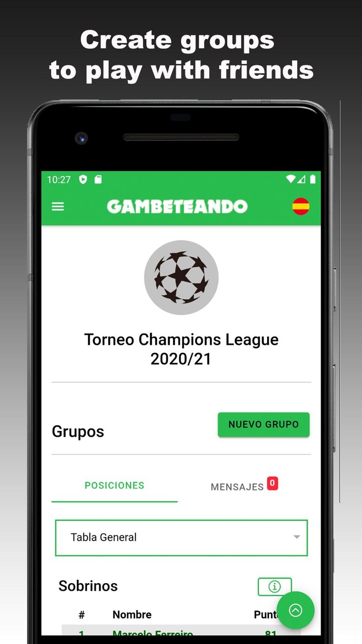 Gambeteando - Sports forecast  screenshot image 2_Popularmodapk.com