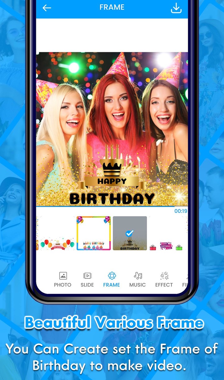 Birthday Video Maker with Song screenshot image 21_Popularmodapk.com