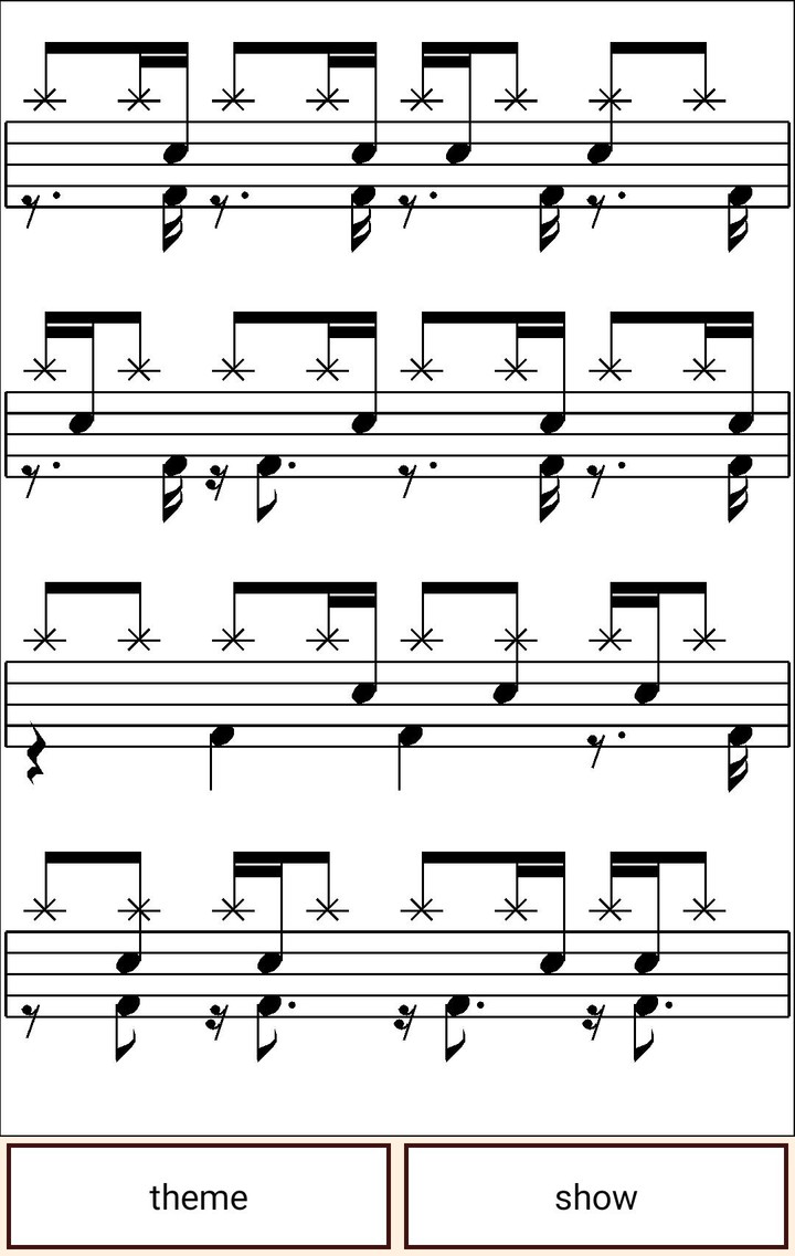 Doyosuta:Drum score generator screenshot image 8_Popularmodapk.com