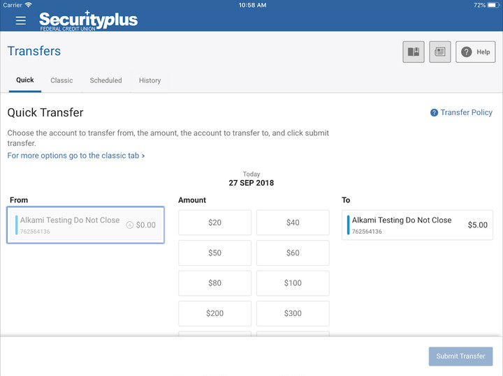 Securityplus FCU Mobile Banking screenshot image 2_Popularmodapk.com