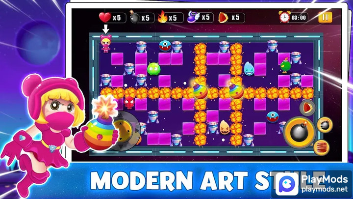 Bomber : Bomb Man<span>(unlimited money)</span> screenshot image 2_Popularmodapk.com