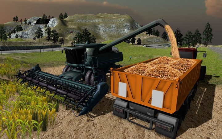 Real Tractor Driving Sim 3D screenshot image 1_Popularmodapk.com
