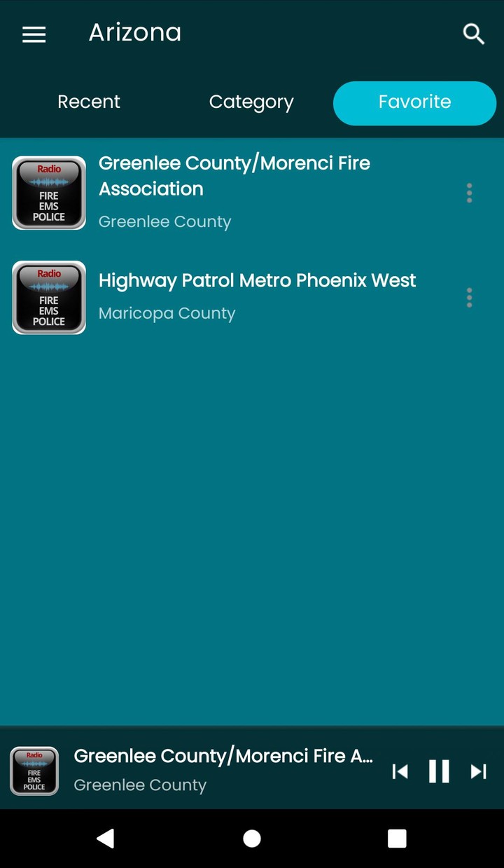 Arizona scanner radios screenshot image 2_Popularmodapk.com