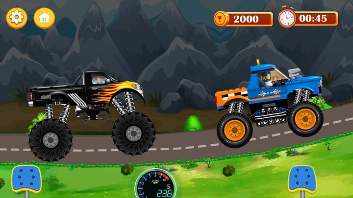 Monster Truck - Racing Game  screenshot image 3_Popularmodapk.com