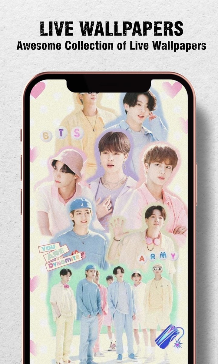 BTS Wallpaper Full HD 2022 screenshot image 14_Popularmodapk.com