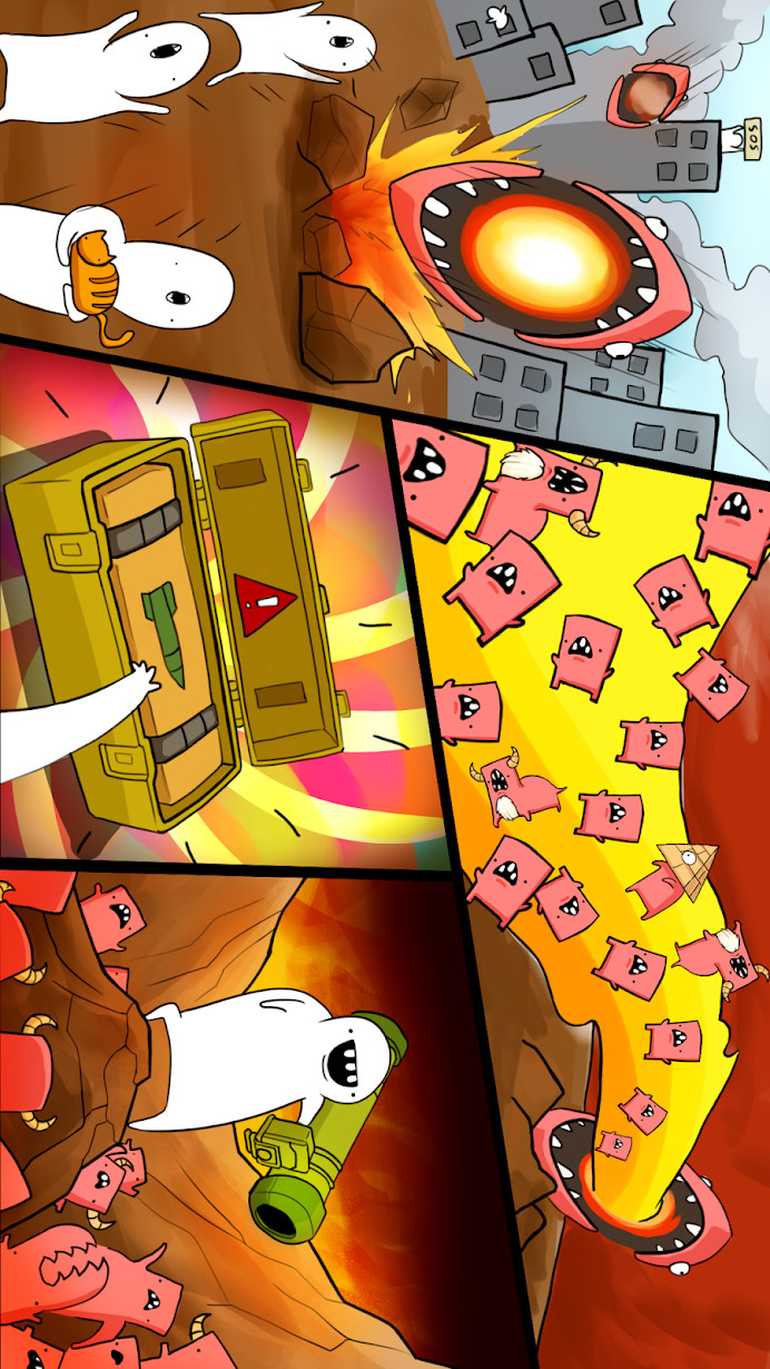 Missile Dude RPG: Offline tap tap hero(Free shopping) screenshot image 1_Popularmodapk.com