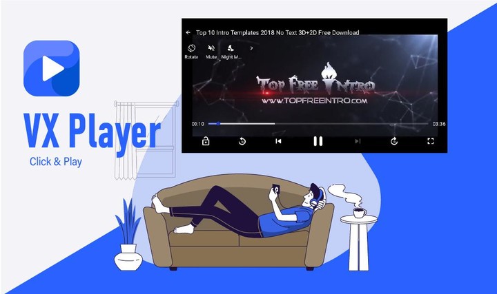 VX Player : Video Player HD screenshot image 1_Popularmodapk.com