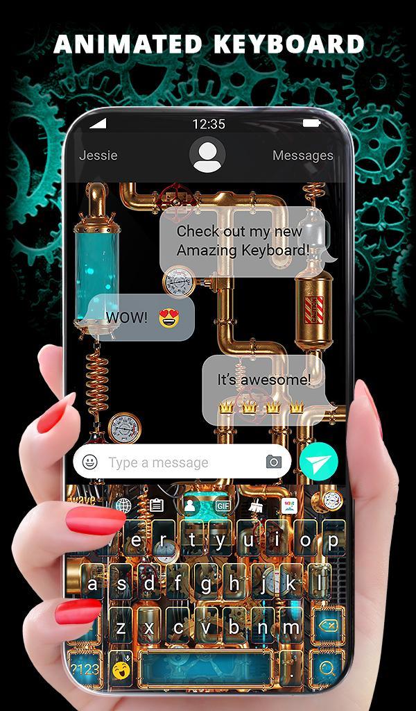 3D Wallpaper Steampunk Energy screenshot image 2_Popularmodapk.com