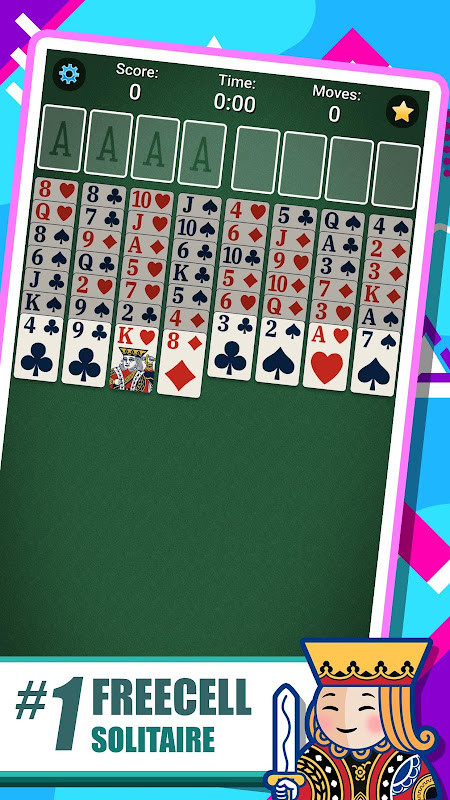 FreeCell Solitaire screenshot image 12_Popularmodapk.com
