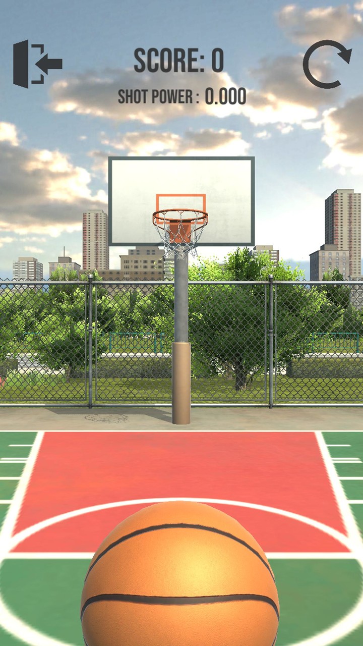 Basketball Court Dunk Shoot screenshot image 5_Popularmodapk.com